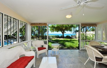 Enclosed patio